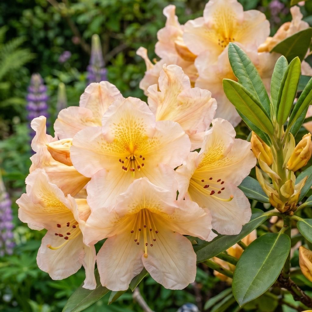 Rhododendron Tortoiseshell Yellow