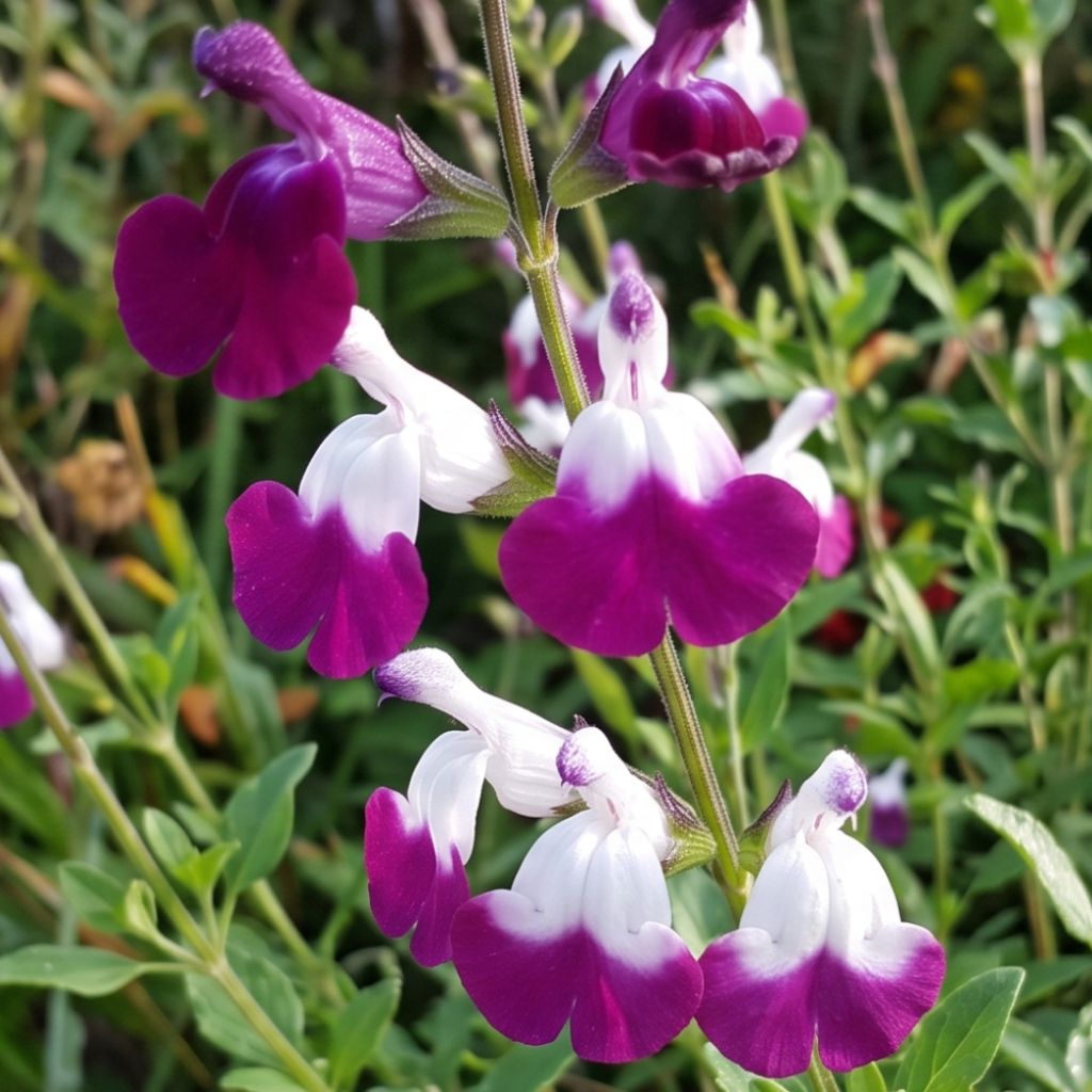 Sauge arbustive Amethyst Lips - Salvia greggii